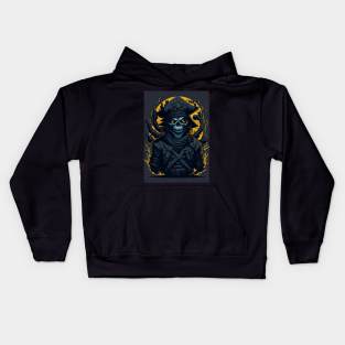 Pirate captain skull Kids Hoodie